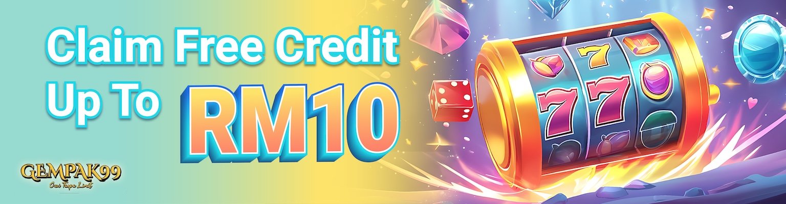 Gempak99 Free Credit RM10
